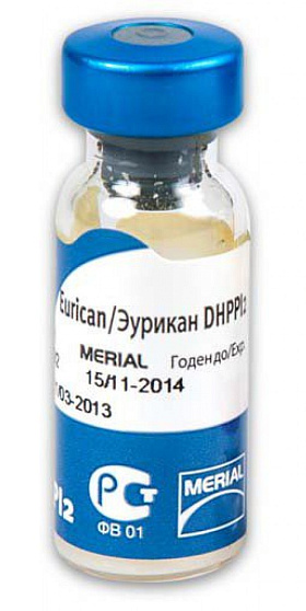 Эурикан DHPP12 L 1 флак х 1 доза