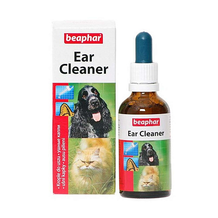 Средство для чистки ушей у собак и котов, Ear-Cleaner, 50 мл