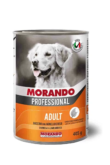 Morando Professional конс корм д/собак ягненок/рис,405г
